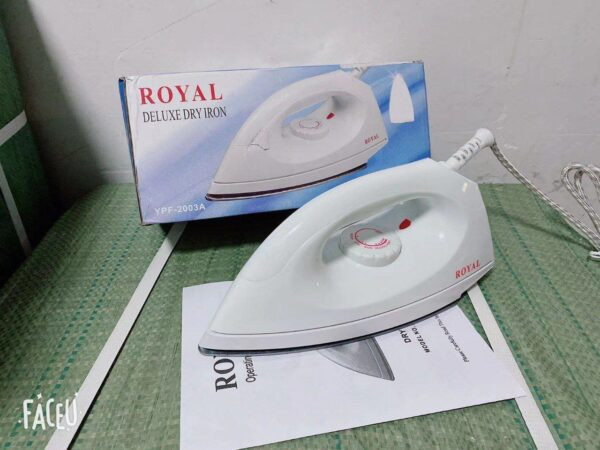Royal Deluxe Dry Pressing Iron