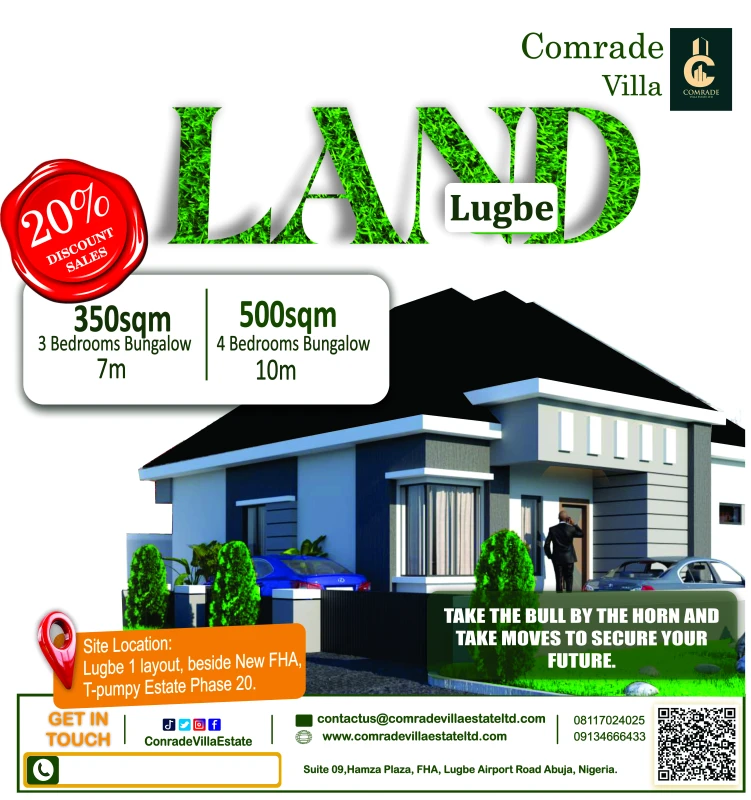 Own a Valuable Piece of Abuja , Airport Road, Lugbe!