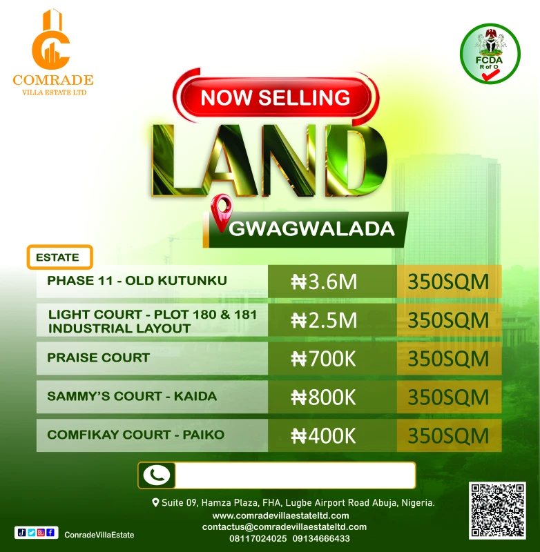 Invest in the Future of Abuja — Own Land in Gwagwalada!