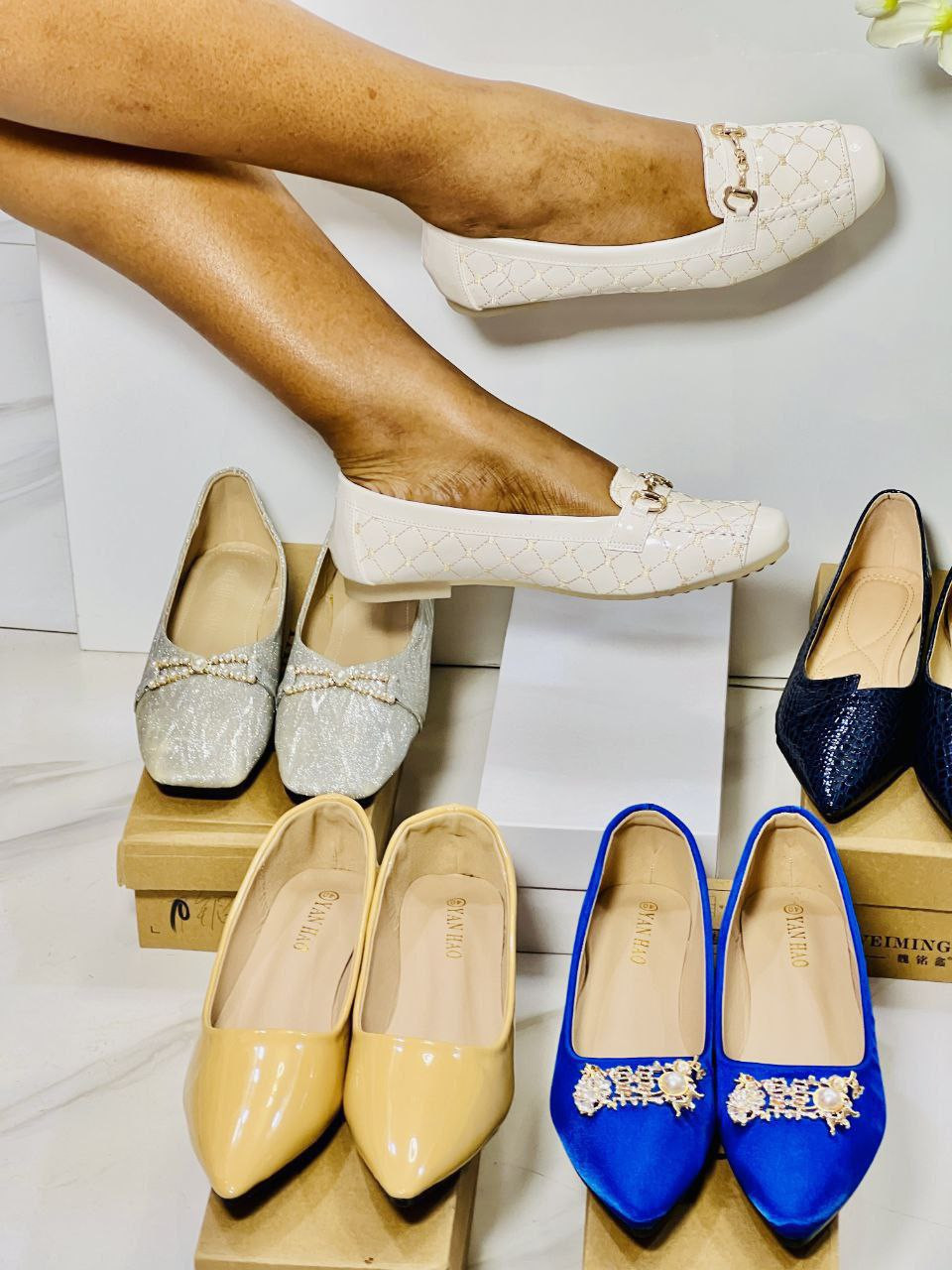 Step In Style: High-Quality Premium Office Flat Shoes for the Modern Woman