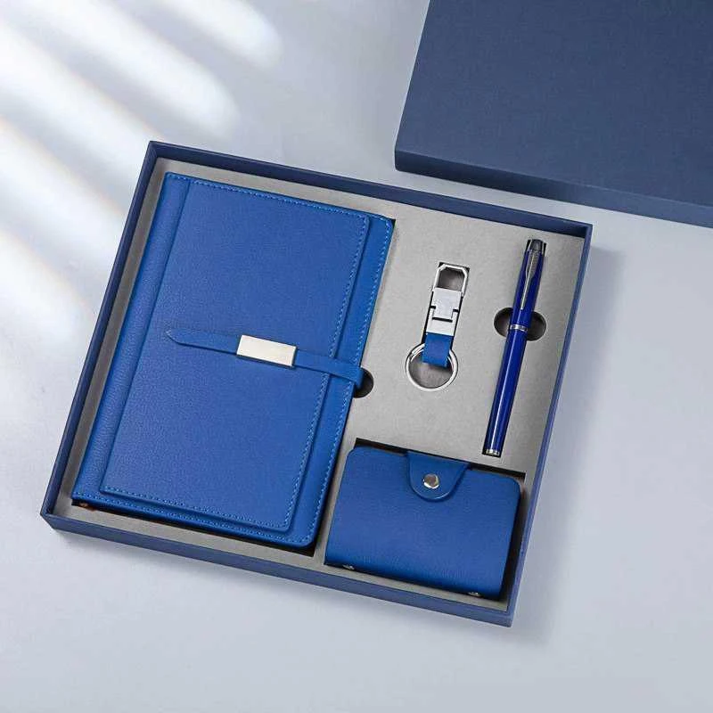 4 in 1 gift set (Diary / Key ring / Card wallet / Pen)