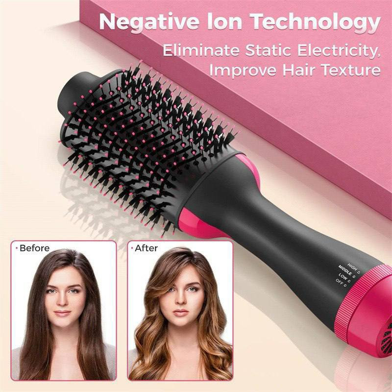 Style Your Tresses Effortlessly with Our Hot Hair Brush!