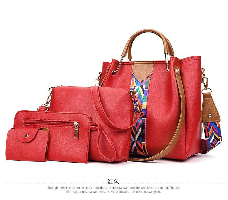 4 in 1 Premium Ladies Bag – Your Essential Stylish Companion!