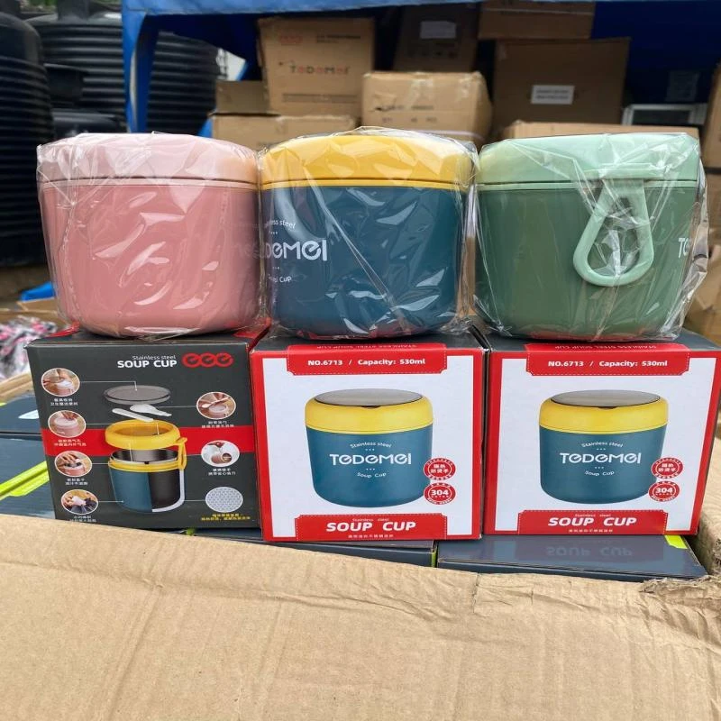 Tedemeis soup cup lunch box