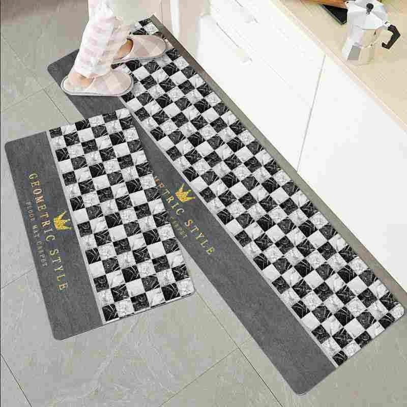 Kitchen floor mat (Geometric styles)