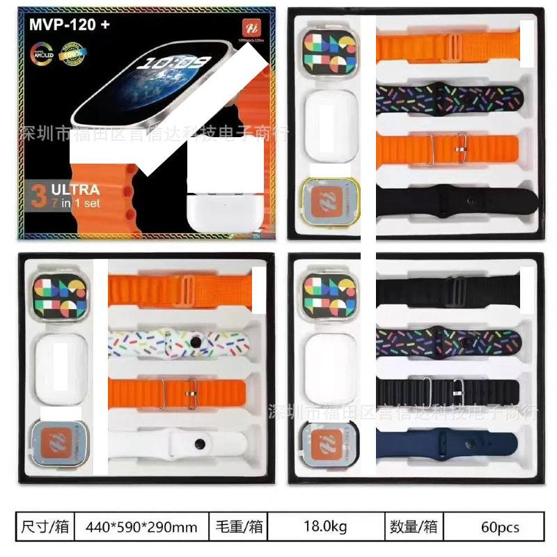 MVP 120+ Super AMOLED Smart Watch