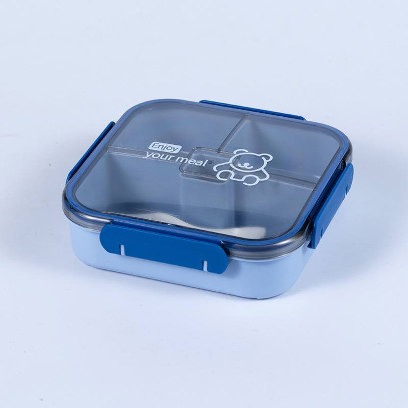4 partition lunch box