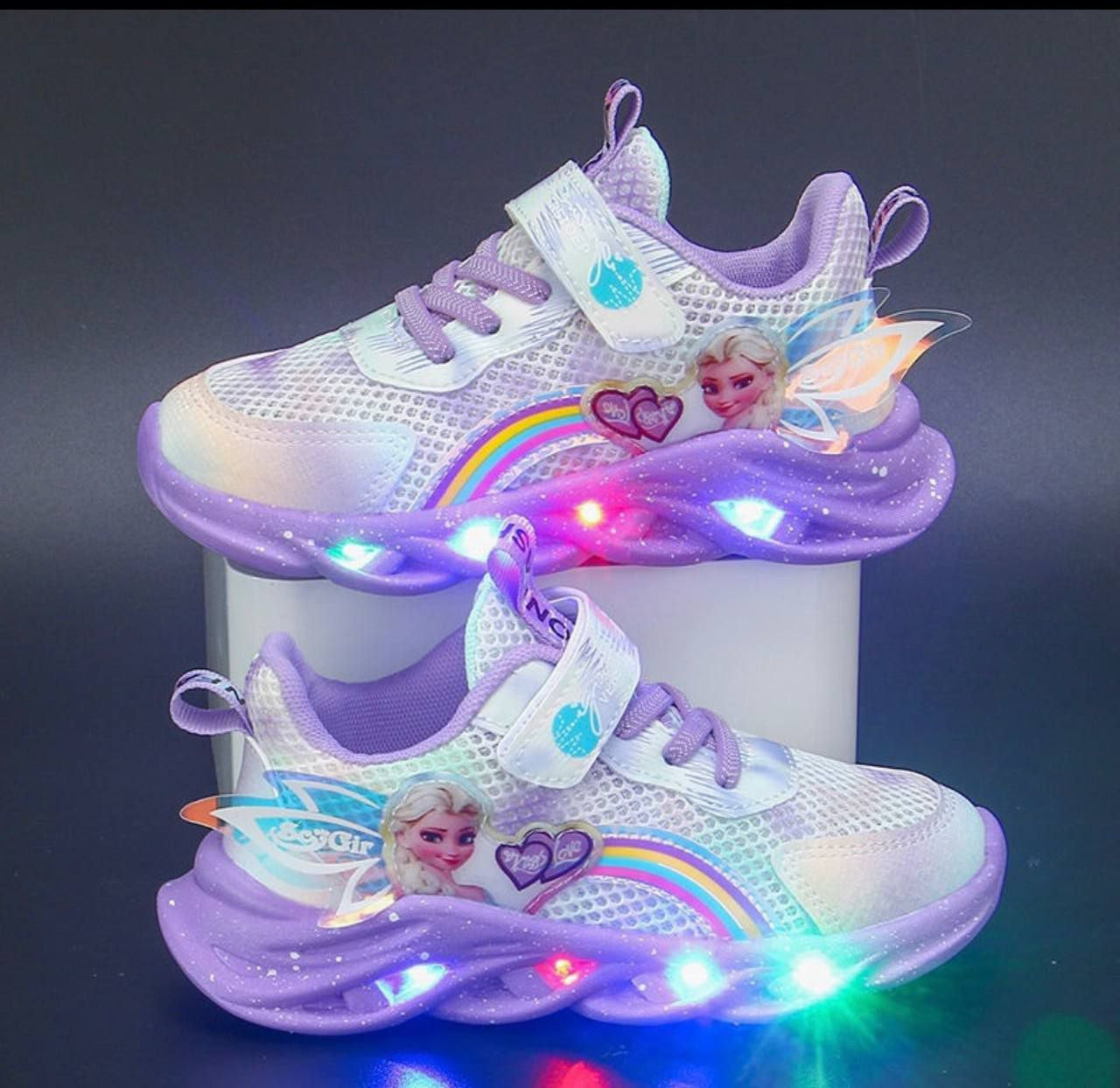 Princess Sofia Led light sneakers