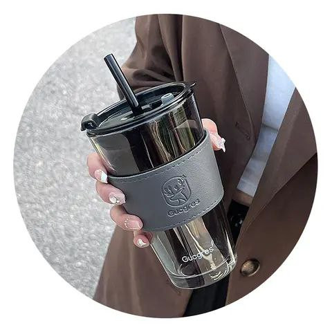 Stylish 450ml Slub with Straw – Perfect for Every Sip!