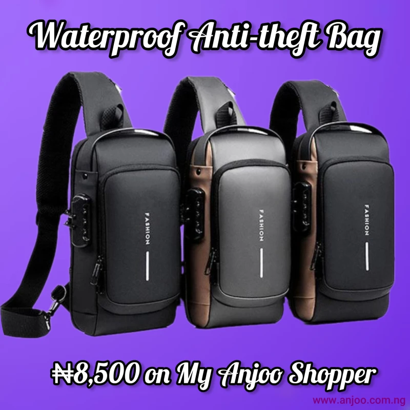Waterproof Anti theft Fashion Cross Bag