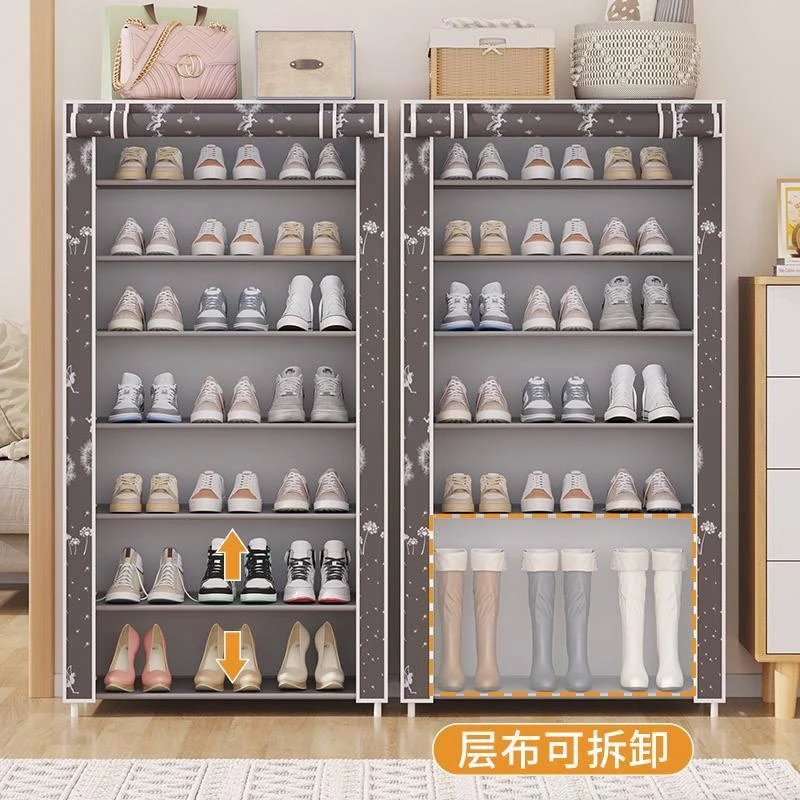 7 steps shoe racks with cover