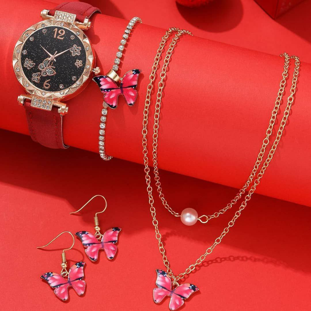 The Exquisite Butterfly Watch Set!