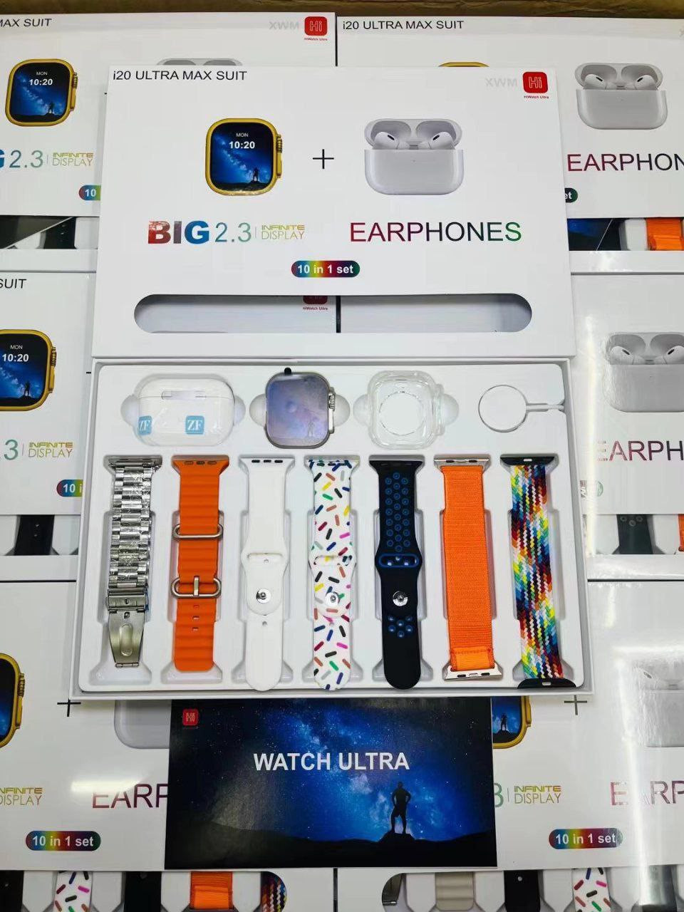 10 in 1 Strap Ultra Max Suit Watch
