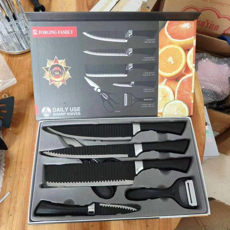 Forging family knife set (001)