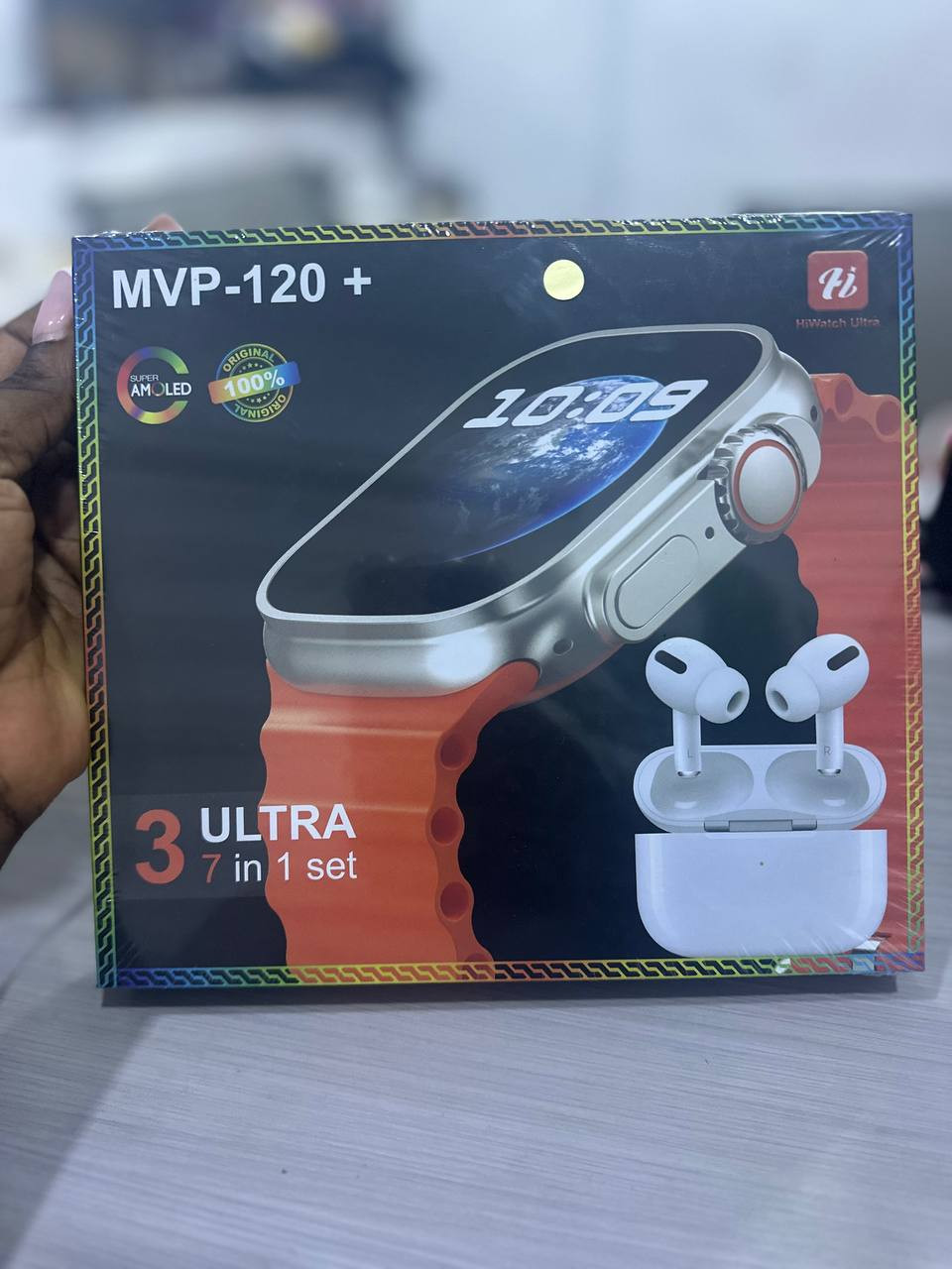 MVP 120+ Super AMOLED Smart Watch