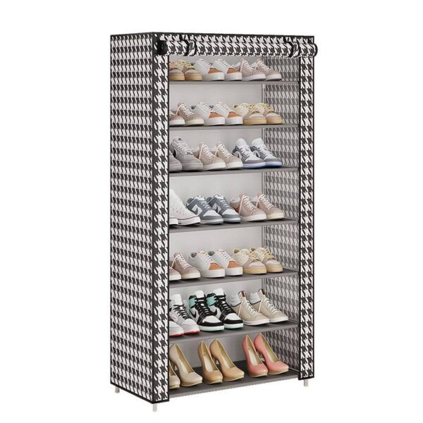 7 Steps Shoe Rack with Cover