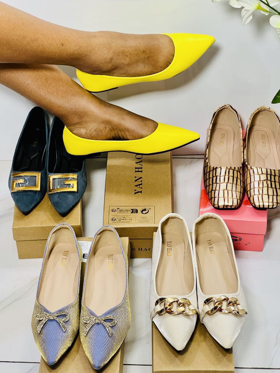 Step In Style: High-Quality Premium Office Flat Shoes for the Modern Woman
