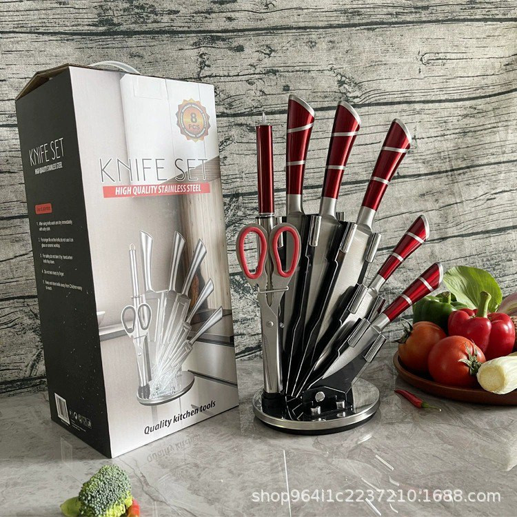 High quality stainless steel cooking knife set