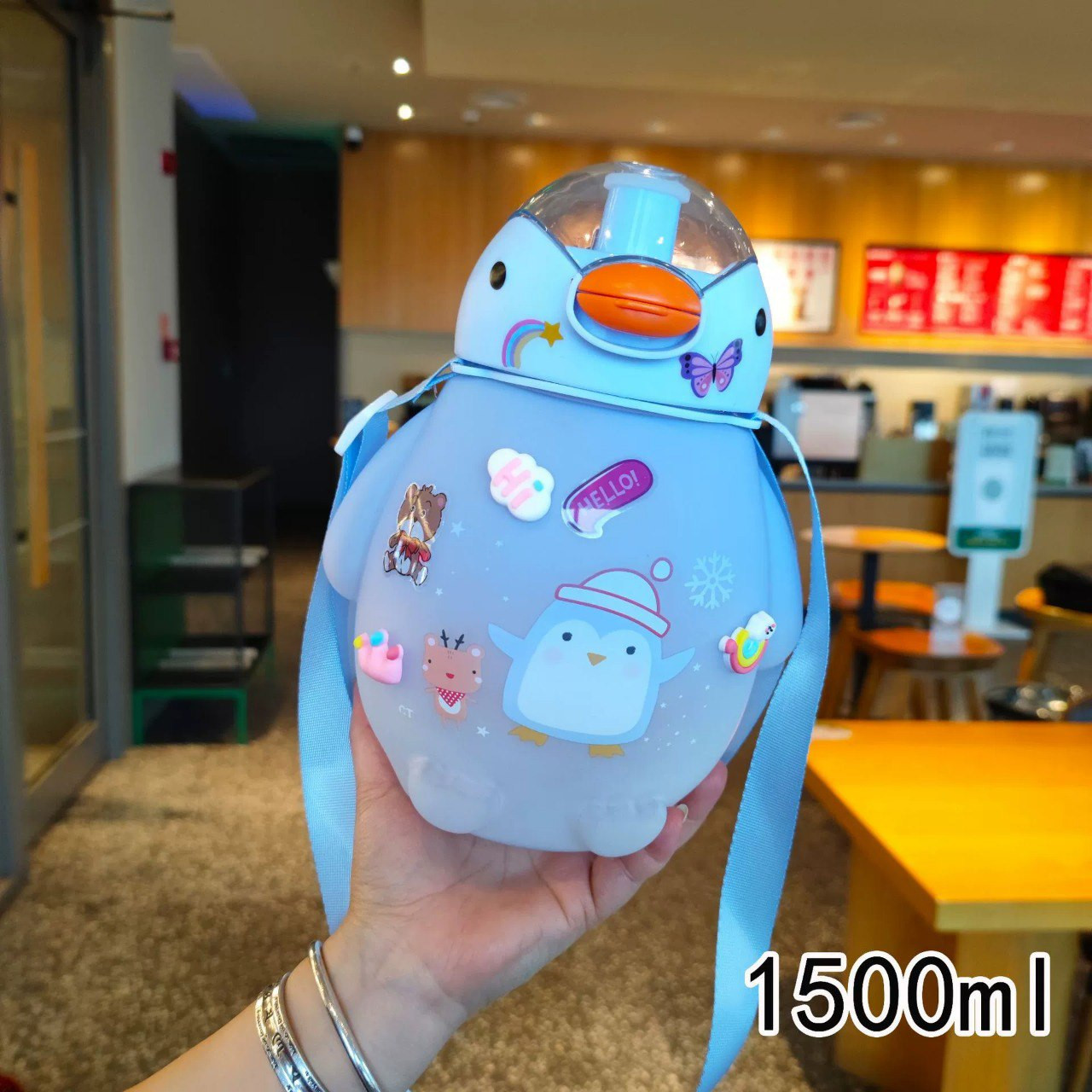 Penguin water bottle 1500ml