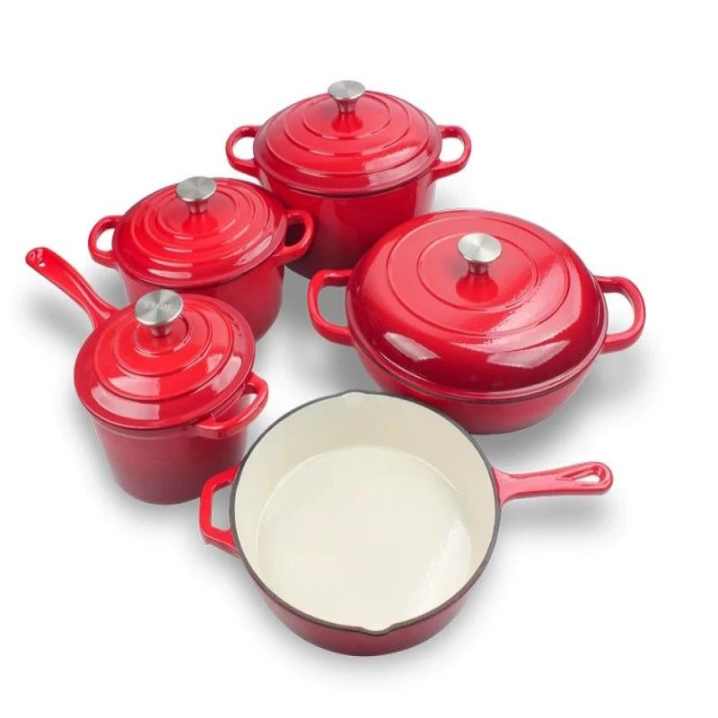 5in1 Original cast iron cookware