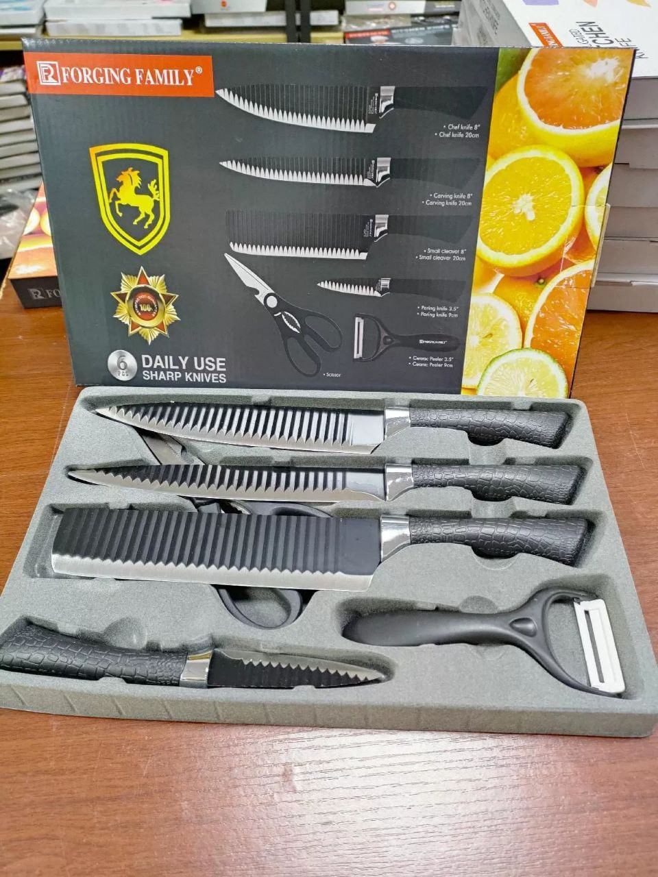 Premium Forging Family Knife Set