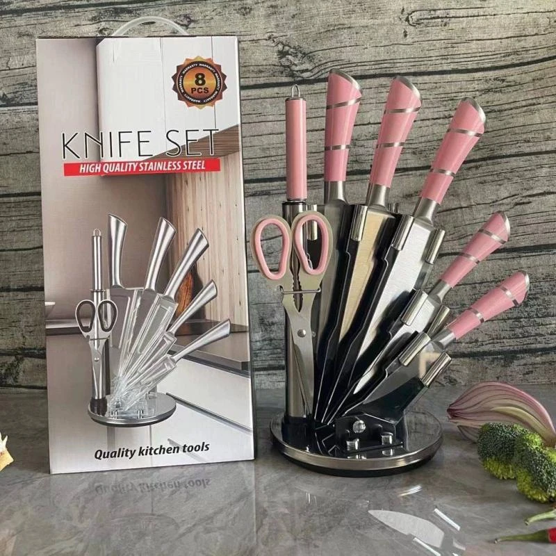 High quality stainles steel cooking knife set