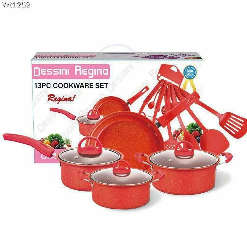 13Pc Fair Quality Dessini Cookware